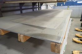 Lot of Approx. (12) Sheets 5'x10' 18ga Galvanized Steel.