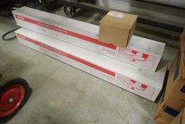 Lot of (3) Cases Uline 48"x200' 3mil Hard Surface Protection Tape and Tip and Tell Indicator.