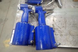 Lot of (2) Pneumatic Rivet Guns.