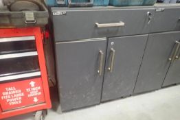 ProSlat Elite Series 2-door/1-drawer 30"x18"x35" Shop Cabinet.
