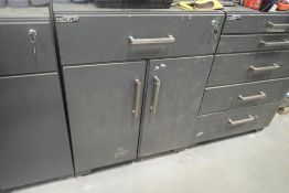 ProSlat Elite Series 2-door/1-drawer 30"x18"x35" Shop Cabinet.