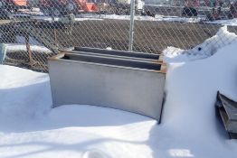 Lot of (2) Metal Planter Boxes.