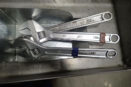 Lot of (3) Crescent Wrenches.