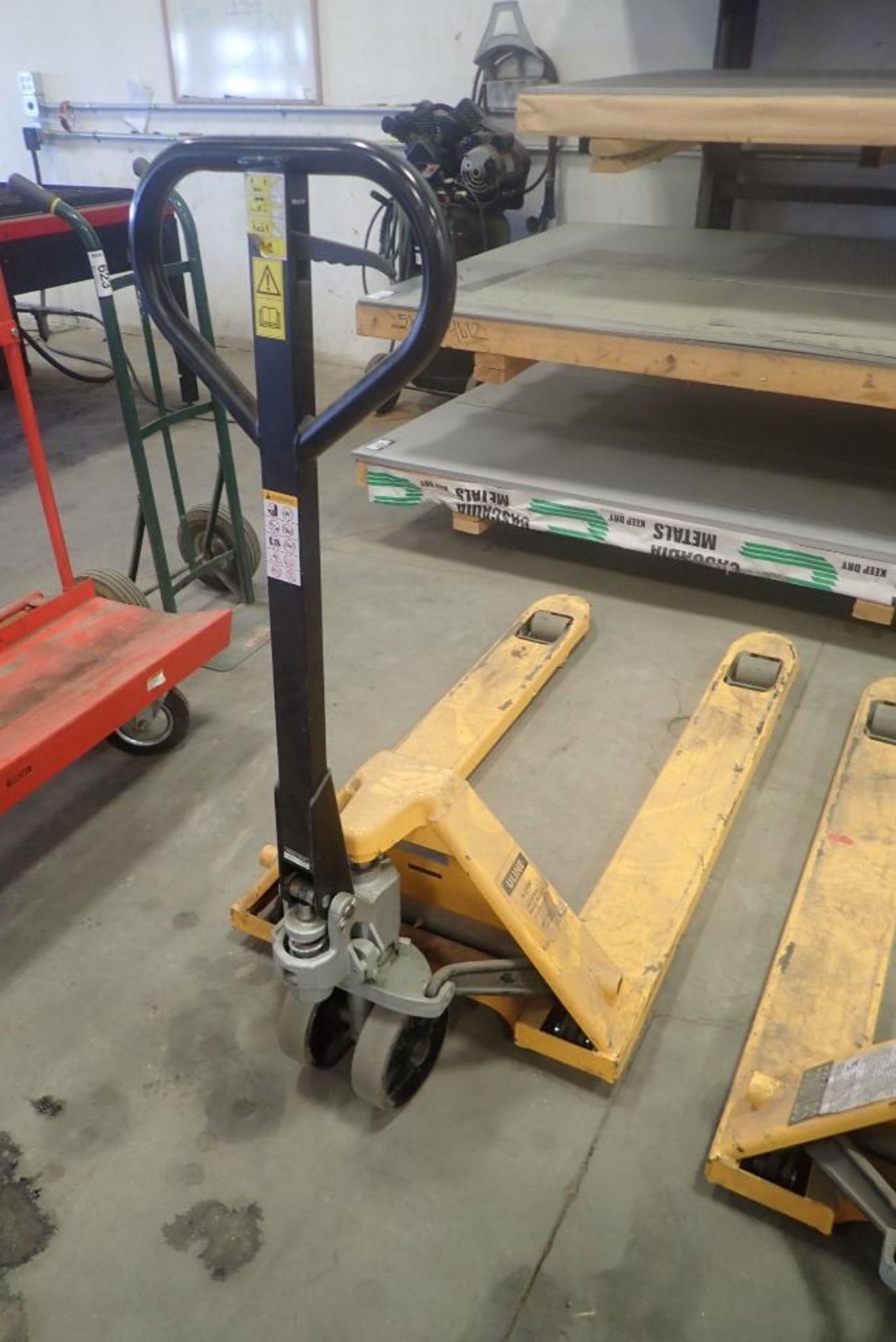 5,500lbs Capacity Pallet Jack-BEING USED FOR LOADOUT-CANNOT BE REMOVED UNTIL APR. 18/23 @ 12PM.