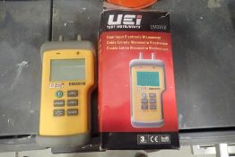 UEI EM201B Dual Input Electronic Manometer.