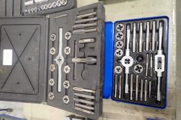 Lot of (2) Tap and Die Sets.
