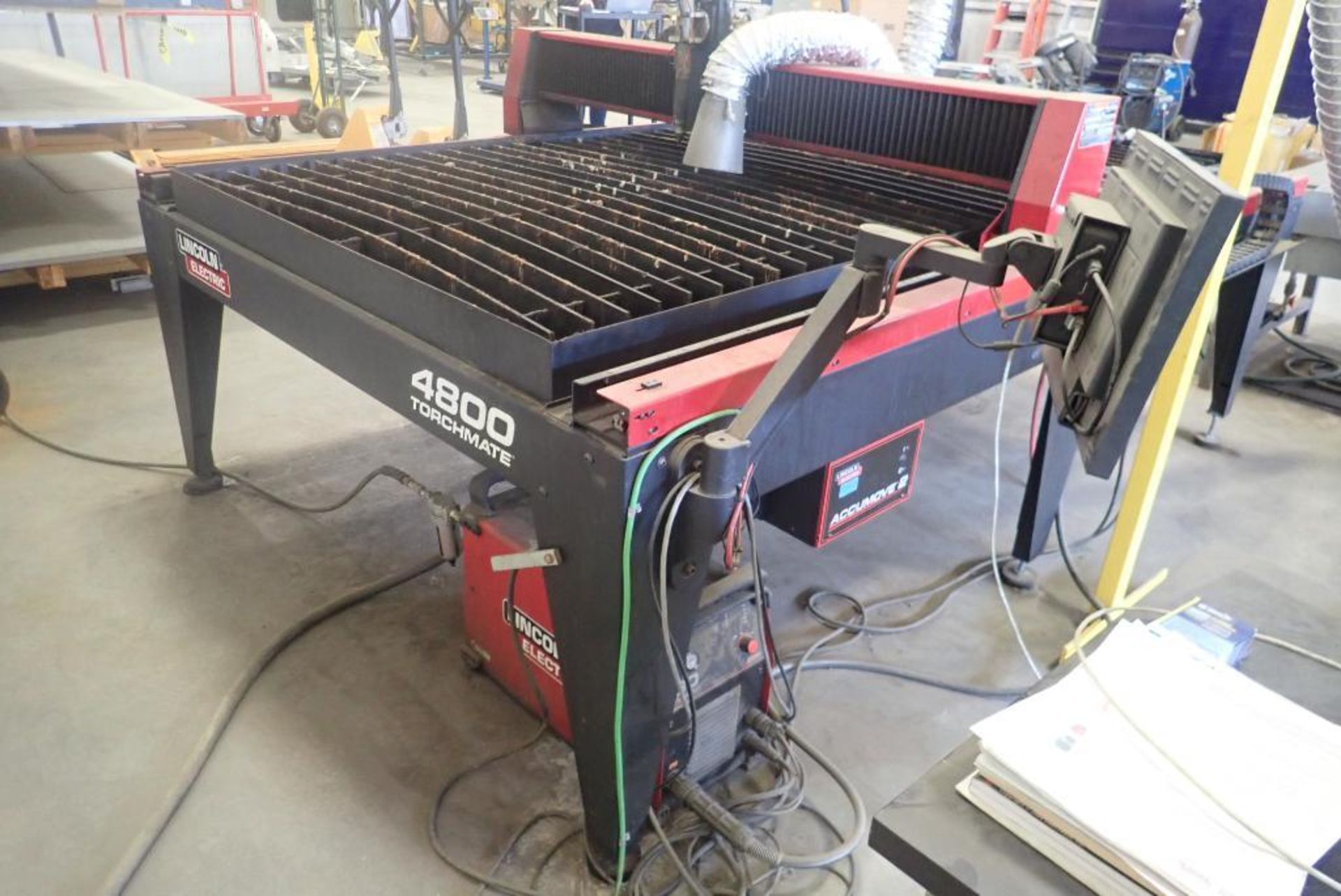 2017 Lincoln Electric 4800 Torchmate 4'x8' CNC Plasma Cutting Table. SN 4800-17-344. - Image 2 of 15