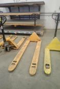 3,300lbs Capacity Pallet Jack-BEING USED FOR LOADOUT-CANNOT BE REMOVED UNTIL APR. 18/23 @ 12PM.