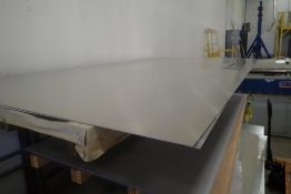 Lot of (3) Sheets 16ga 5'x10' Aluminum.