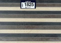 Lot of Approx. (3) Boxes- 132sq ft Tosca Listellos 12x24 Porcelain Tile.