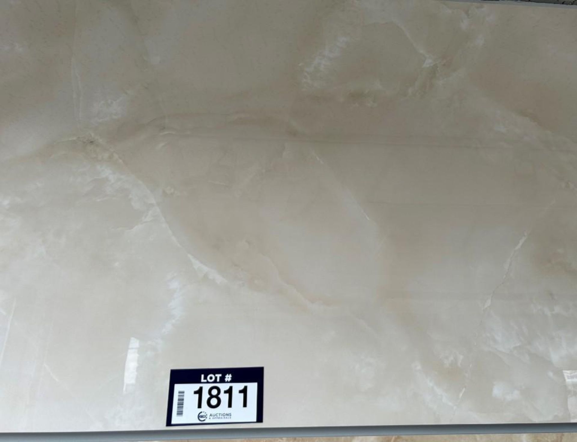 Lot of Approx. (35) Boxes- 840sq ft Ferrara Polished PST3 Crema 24x48 Porcelain Tile.