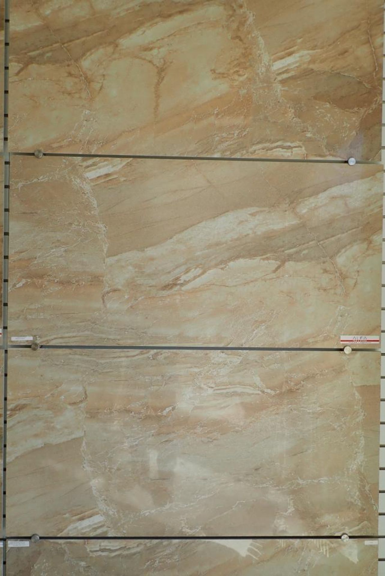 Lot of Approx. (31) Boxes- 744sq ft Ephesus Polished PSL3 Golden 24x48 Porcelain Tile.