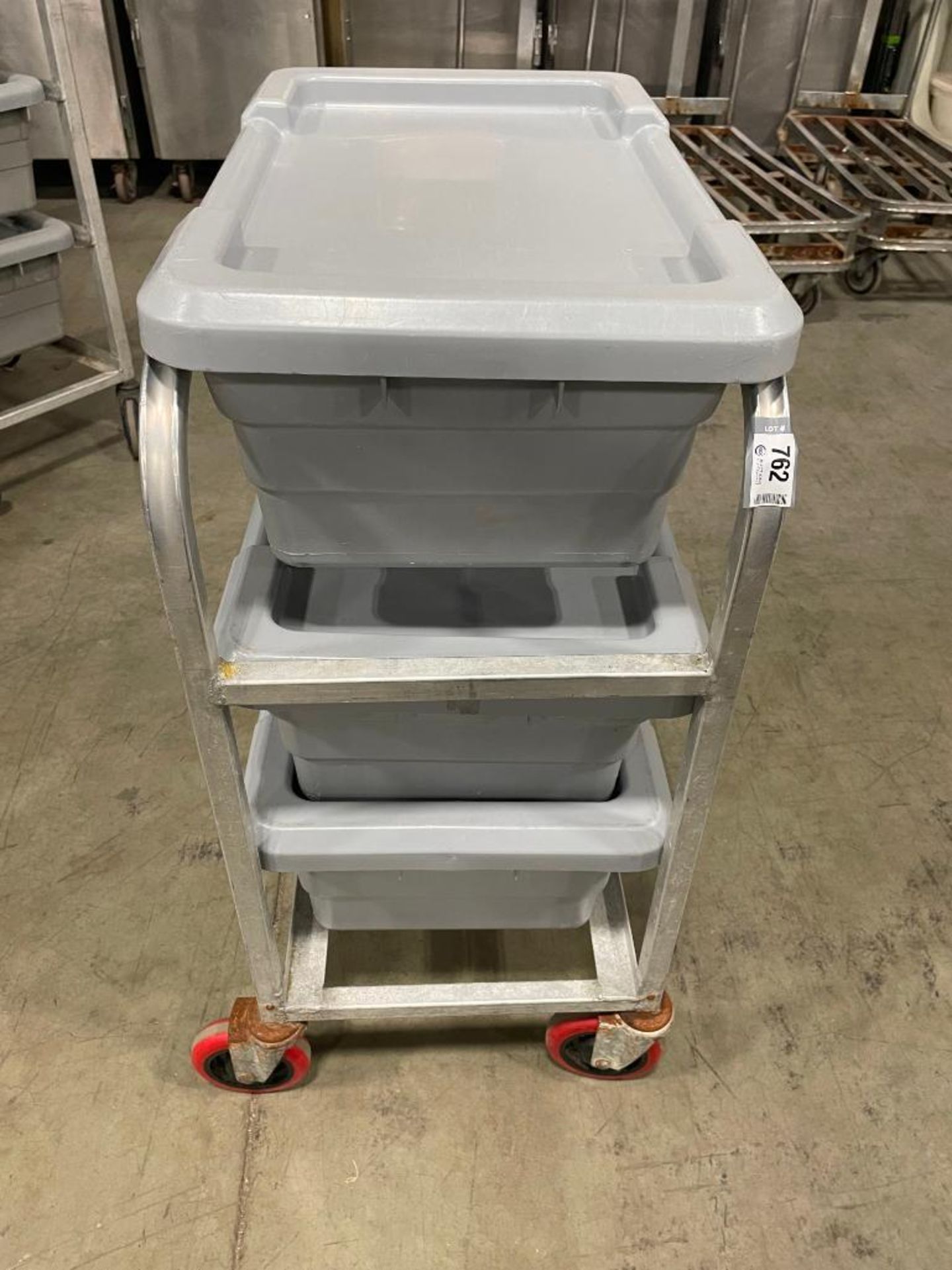 WIN-HOLT EQUIPMENT 2-TIER LUG CART WITH (3) POLY LUGS - Image 2 of 4
