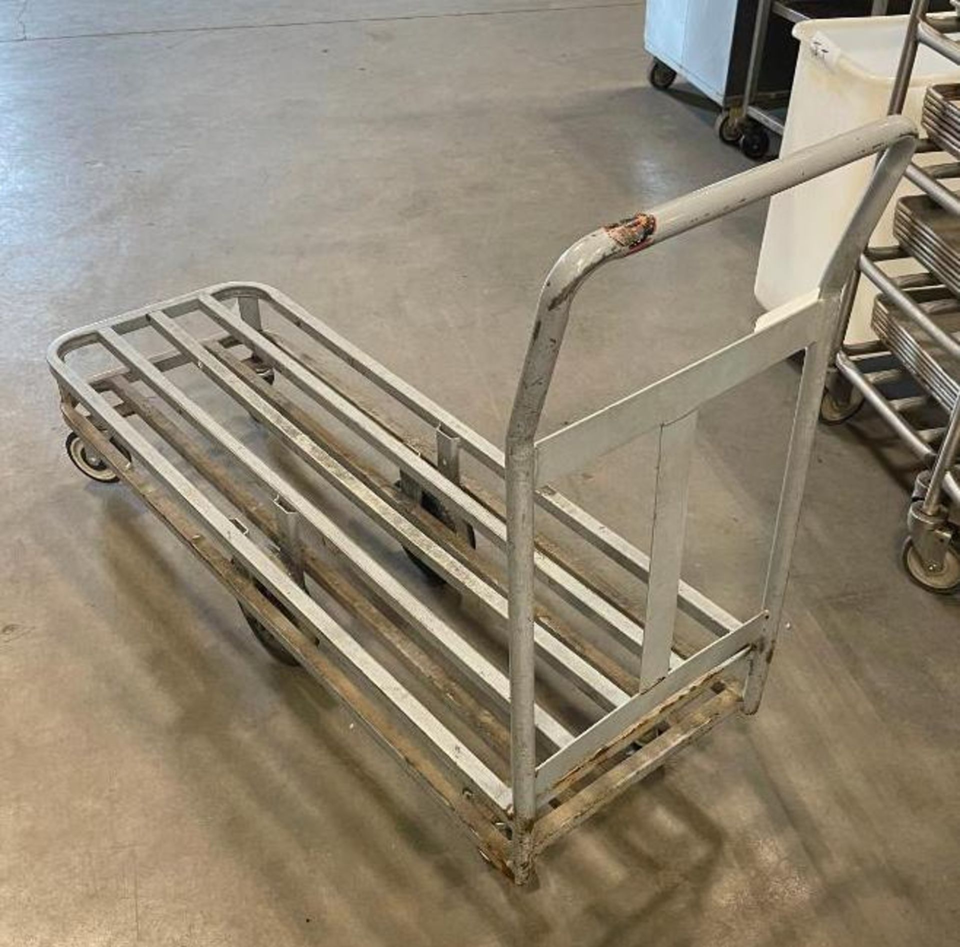 GREY STEEL WAREHOUSE STOCKING CART - Image 2 of 3