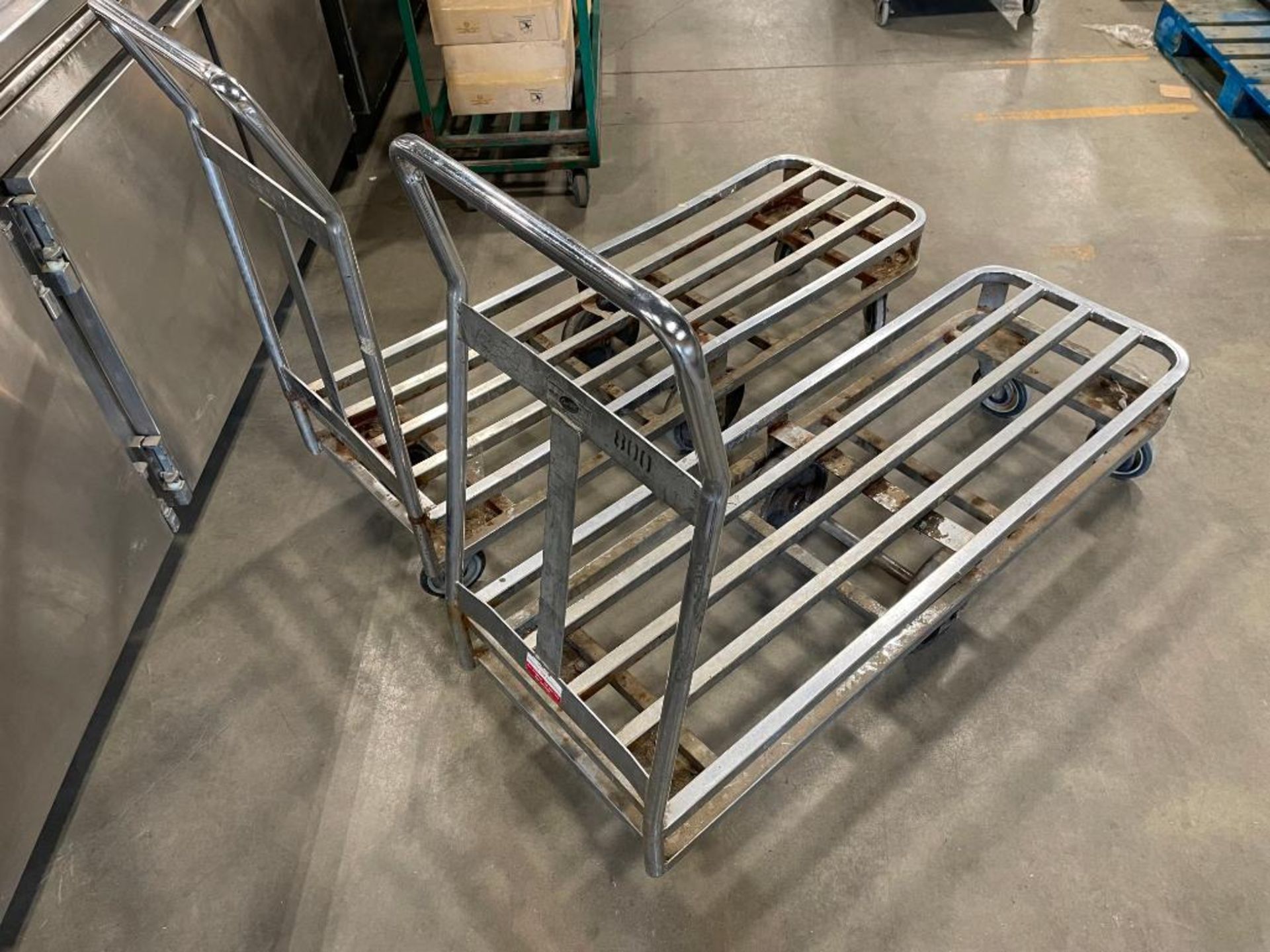 LOT OF (2) STEEL WAREHOUSE STOCKING CART - Image 3 of 3