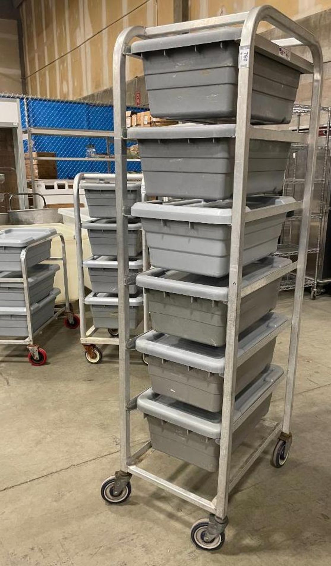NEW-AGE INDUSTRIAL 6-TIER LUG CART WITH (6) POLY LUGS - Image 2 of 7