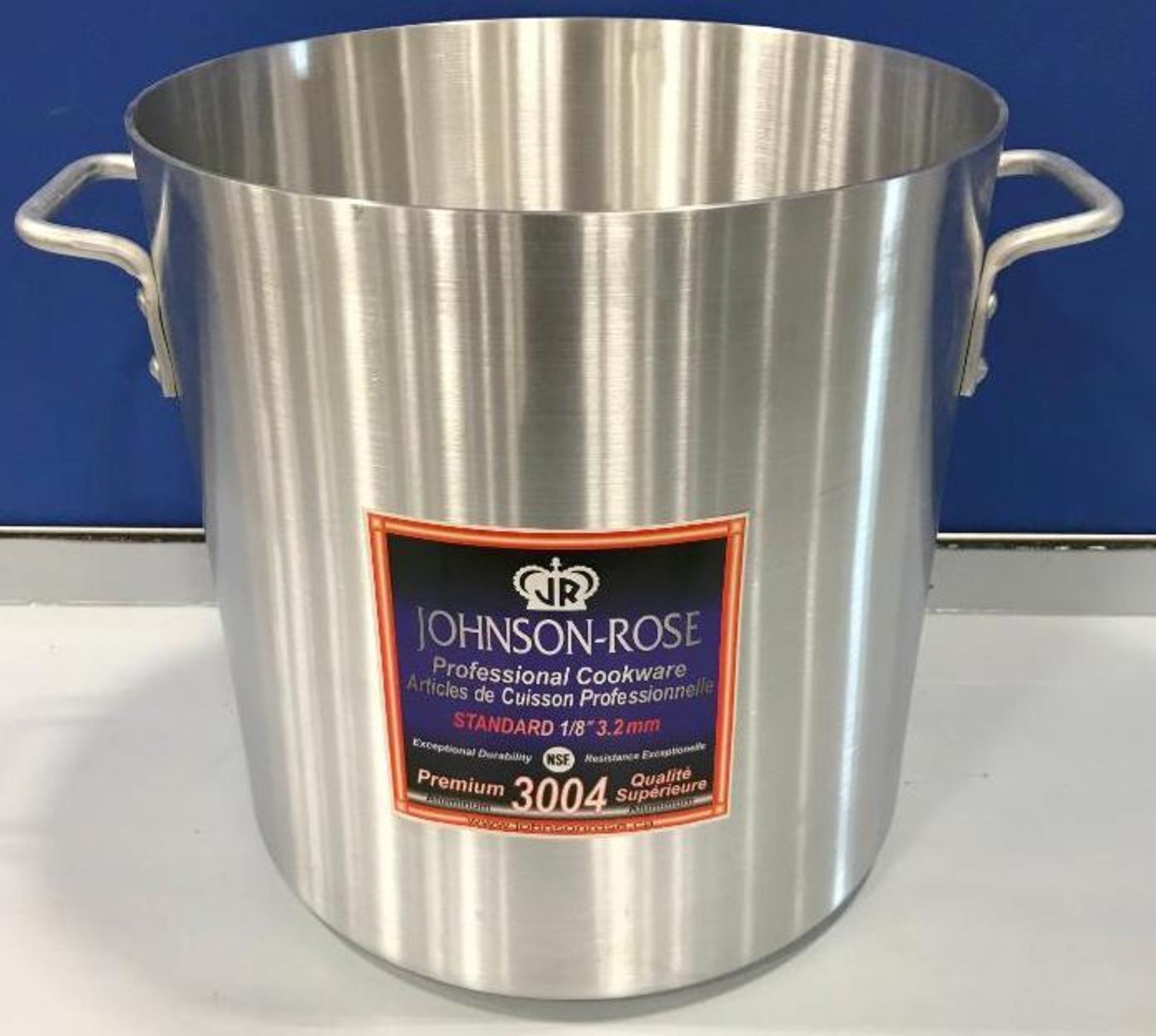 24QT PREMIUM ALUMINUM STOCK POT, JOHNSON ROSE 65524 - NEW