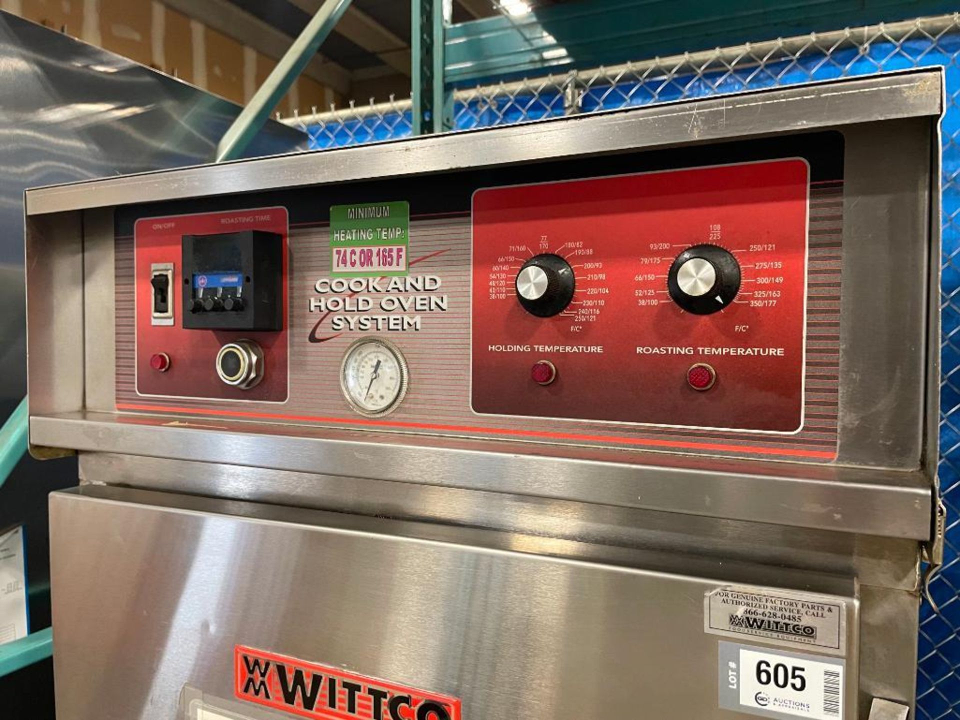 WITTCO 1200-IS COOK & HOLD OVEN - Image 12 of 16