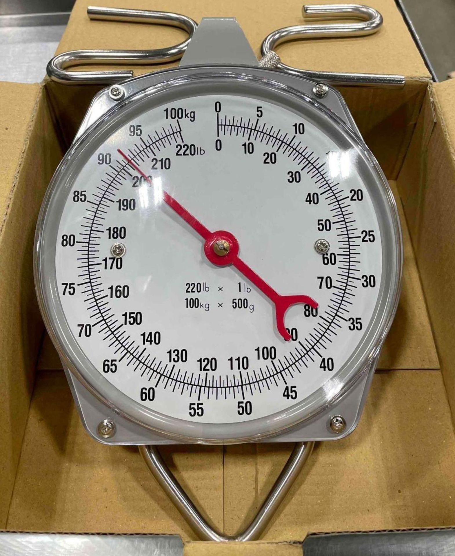 (2) NEW HANGING DIAL SCALE - 100 KG - NEW - Image 3 of 4