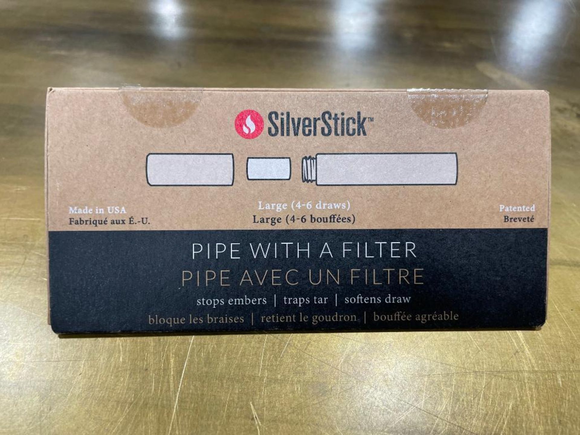 SILVERSTICK ONE-HITTER PIPE WITH FILTER - Image 2 of 4