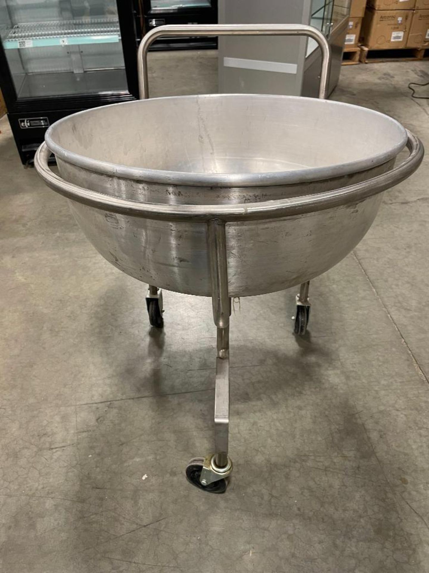 27" STAINLESS STEEL ROTO CART