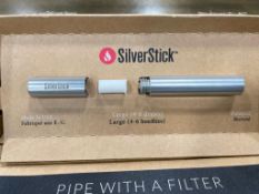 SILVERSTICK ONE-HITTER PIPE WITH FILTER