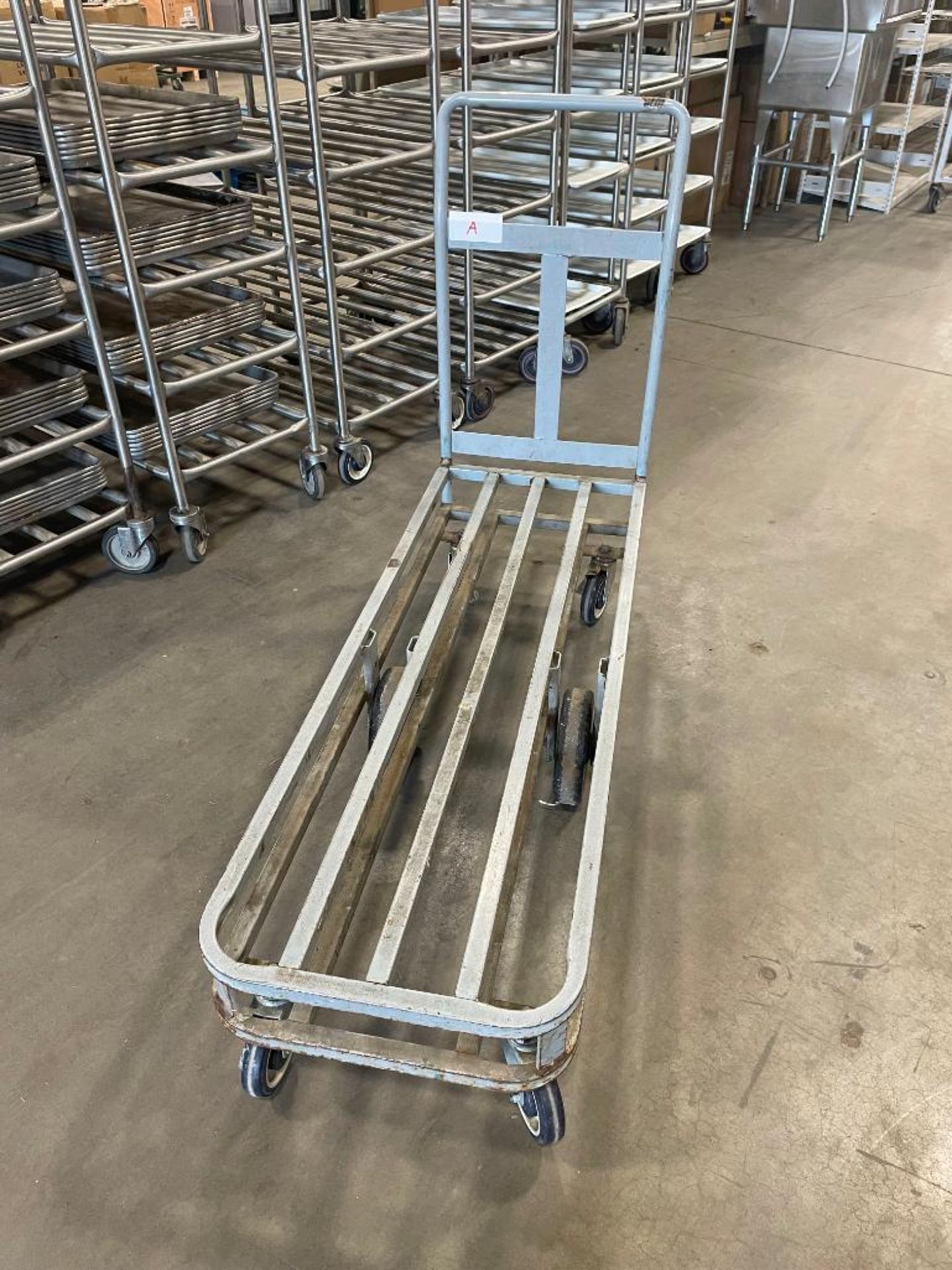 GREY STEEL WAREHOUSE STOCKING CART - Image 3 of 3