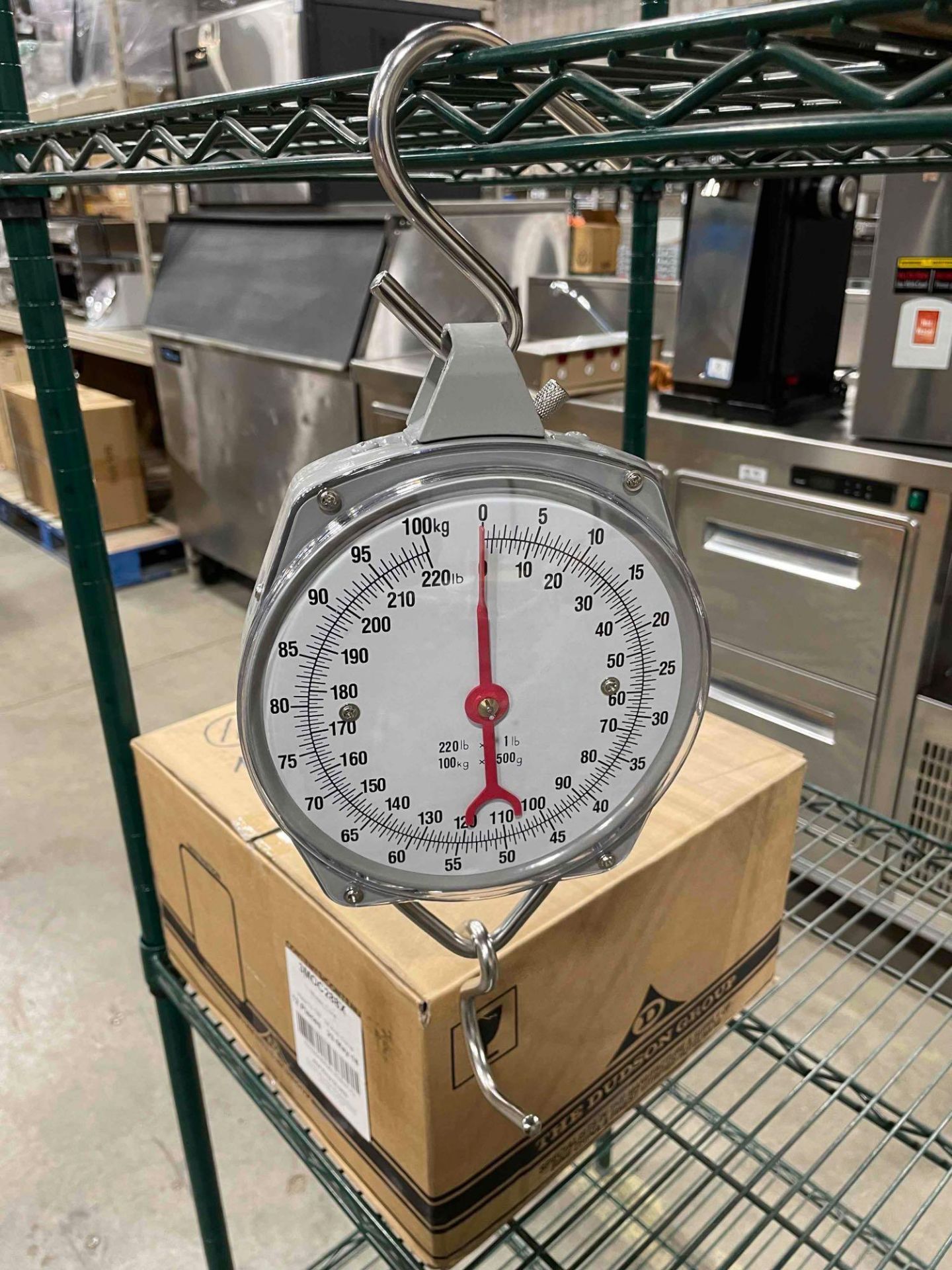 (2) NEW HANGING DIAL SCALE - 100 KG - NEW - Image 2 of 4