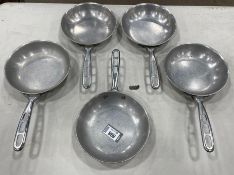 LOT OF (5) VOLLRATH 8" FRYING PANS
