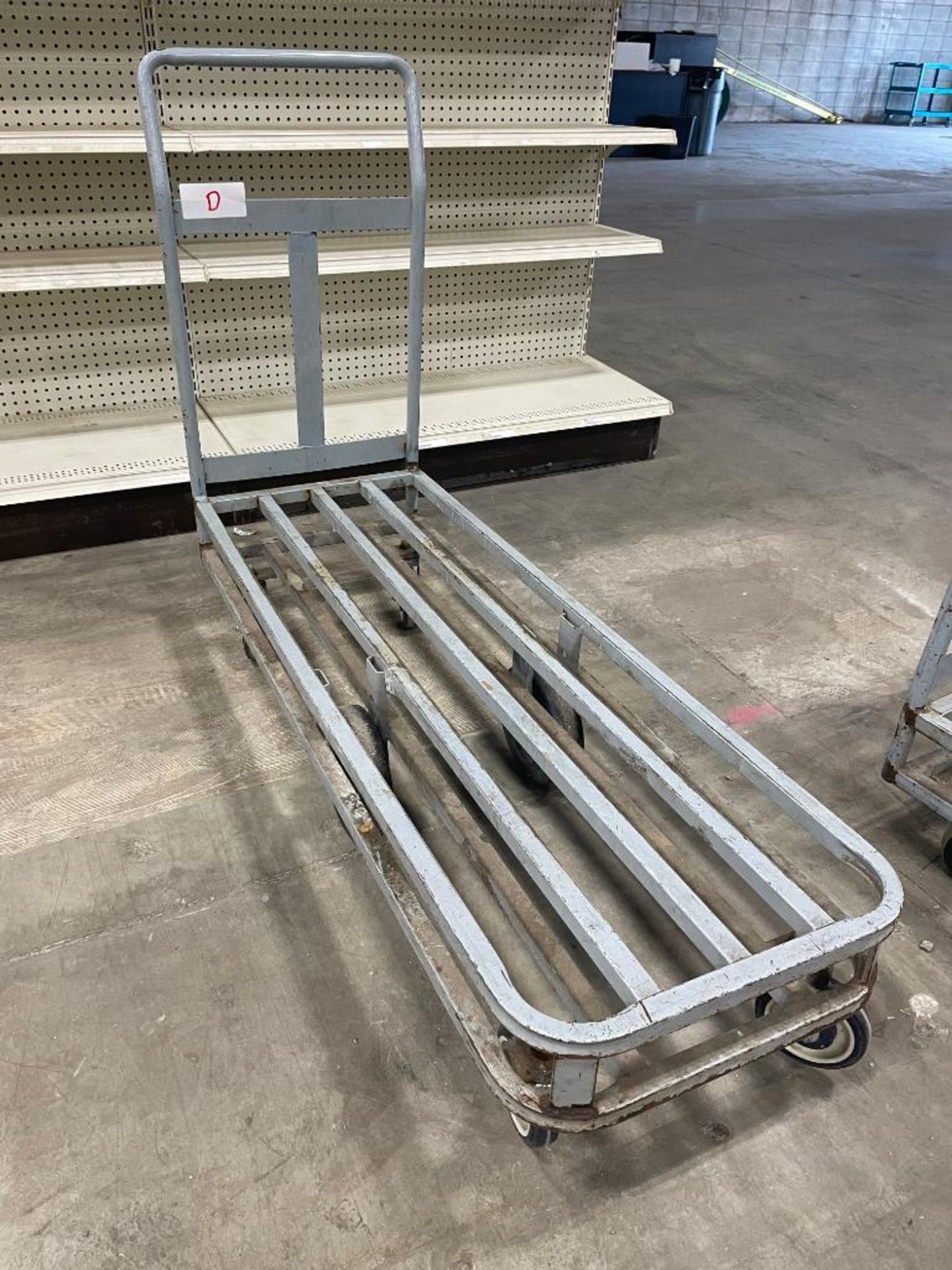 GREY STEEL WAREHOUSE STOCKING CART - Image 2 of 3