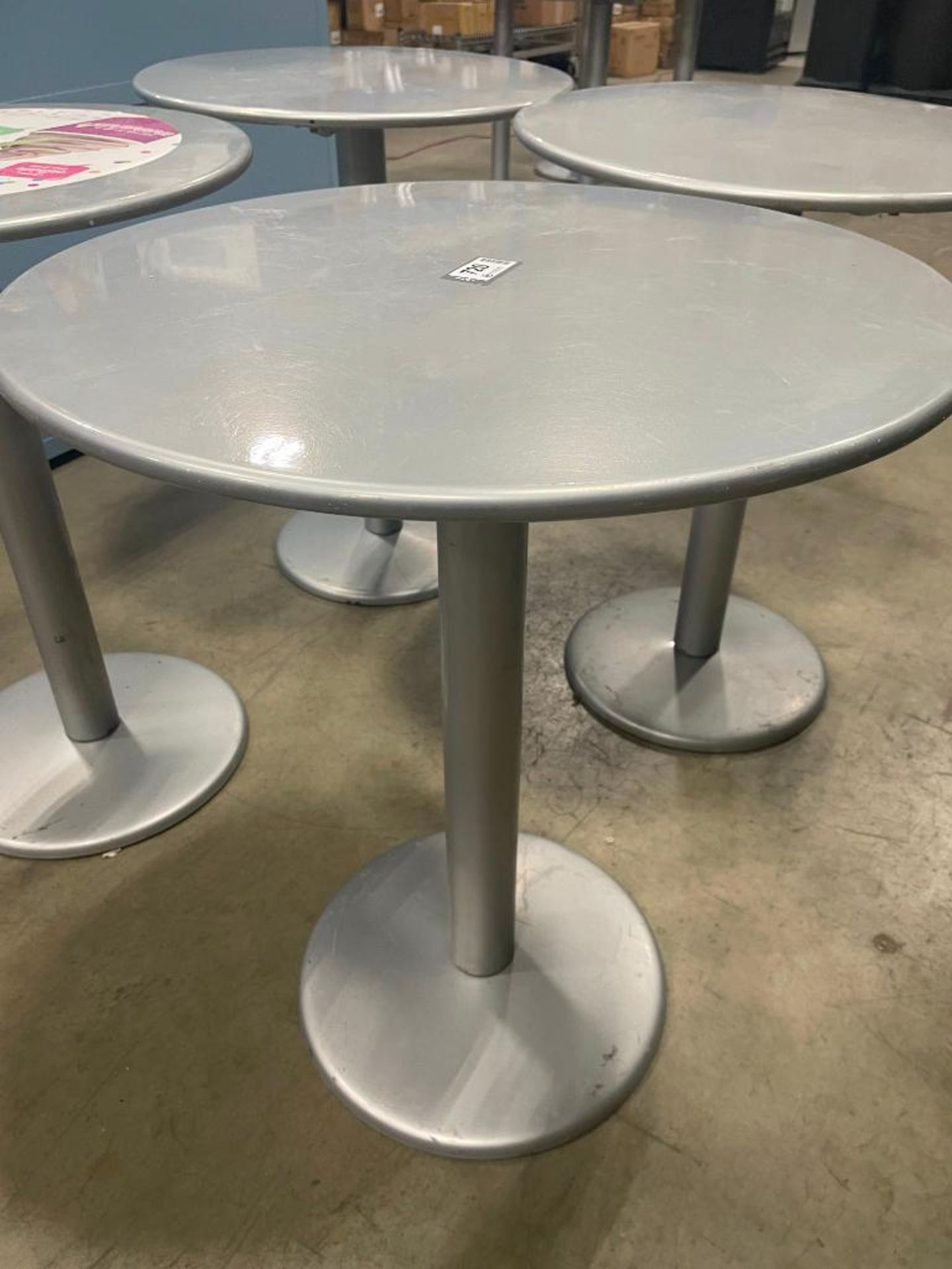 (4) EMU 900H 24" ROUND INDOOR/OUTDOOR BISTRO TABLE - Image 6 of 7