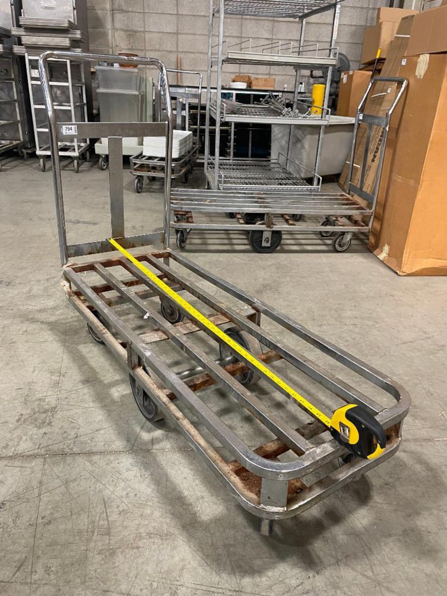 STEEL WAREHOUSE STOCKING CART - Image 3 of 5