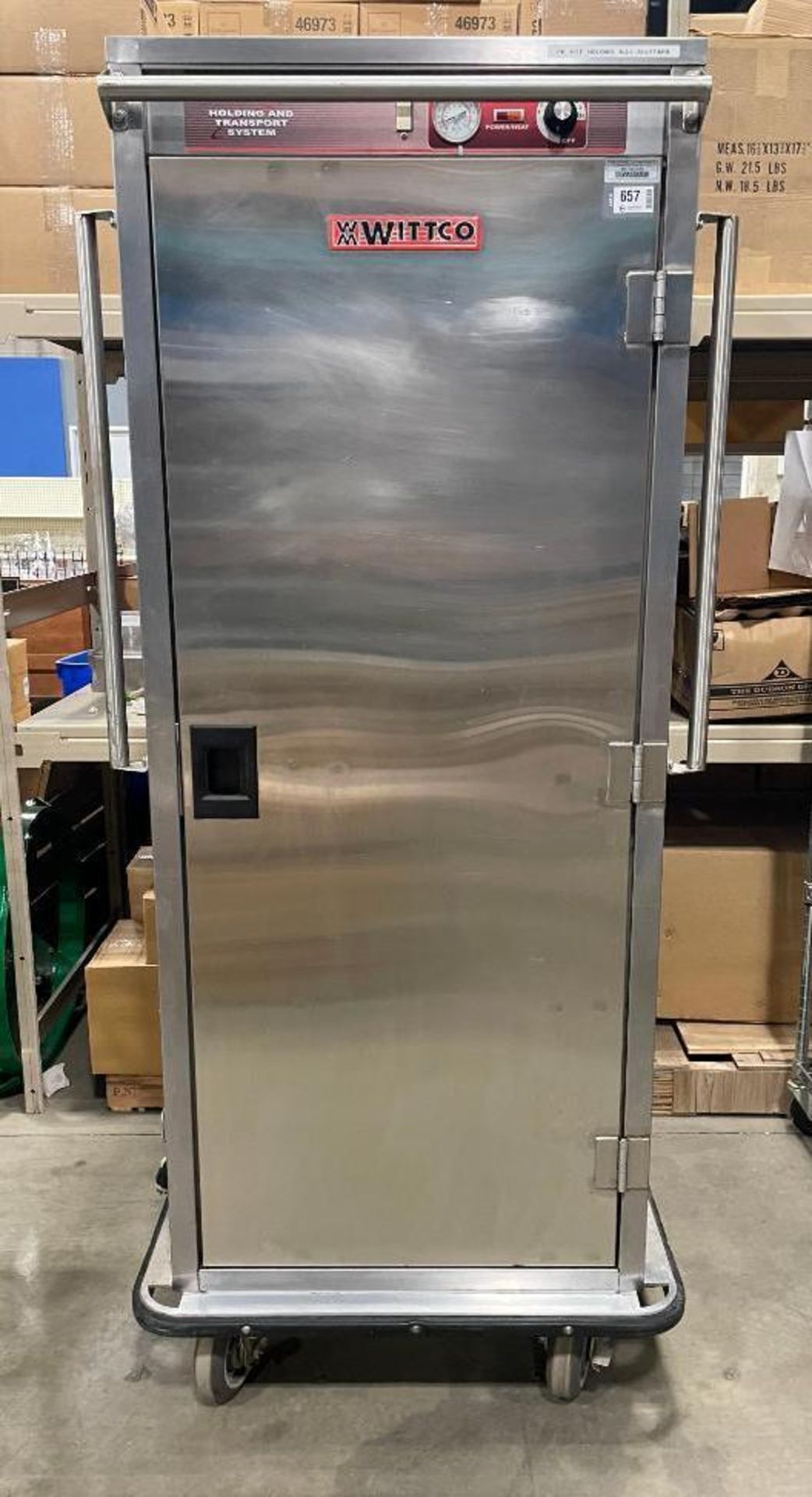 WITTCO FULL HEIGHT HOLDING AND TRANSPORT CABINET - Image 11 of 12