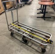 STEEL WAREHOUSE STOCKING CART