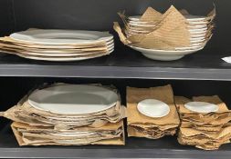 50 PIECES OF ASSORTED DUDSON TUDOR DINNERWARE