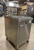 GILES BBT-SM BREADING AND BATTER TABLE BREADING STATION WITH SHELF