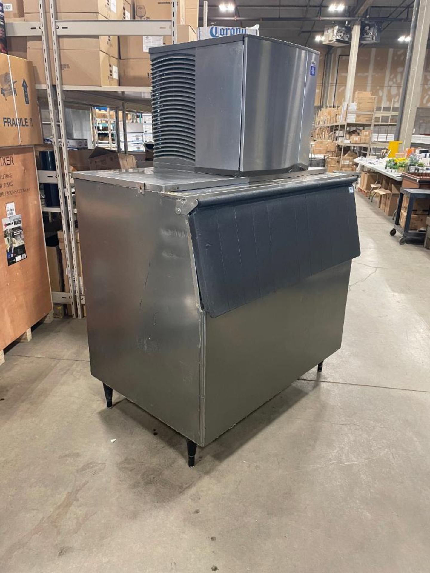 MANITOWOC SD0322A FULL SIZE CUBE ICE MACHINE WITH STORAGE BIN, 340 LBS/DAY - Image 5 of 11
