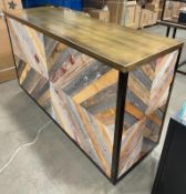 72" X 24" CUSTOM CHECKOUT COUNTER