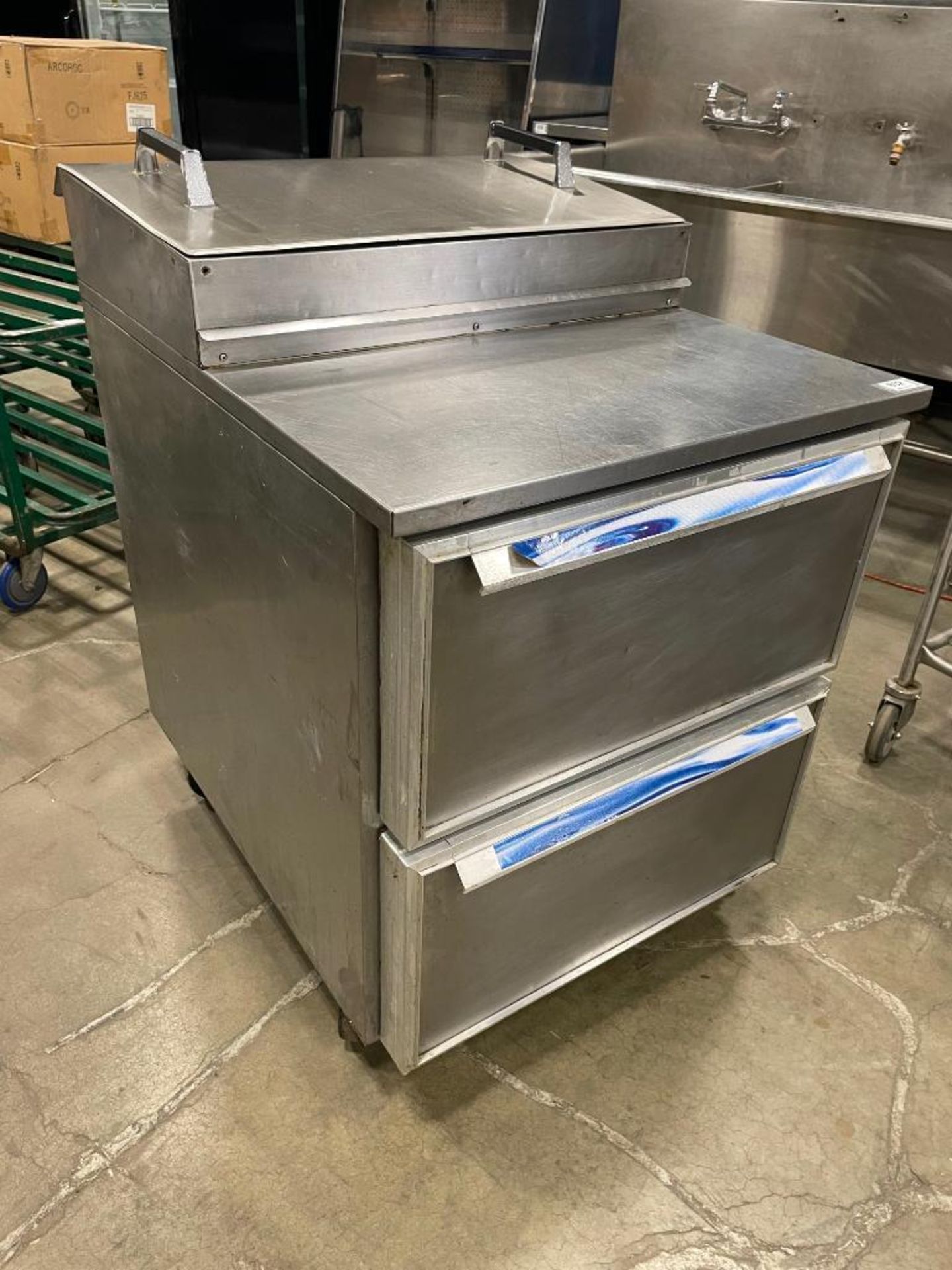 SILVERKING SKPZ27D 2-DRAWER REFRIGERATED PREP TABLE
