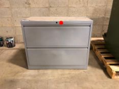 2-Drawer Metal Lateral Filing Cabinet