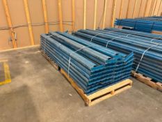 Lot of Approx. (30) 9' Pallet Racking Beams