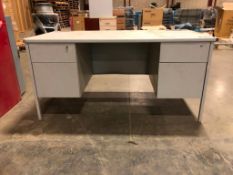 Tuffmaxx Dual Pedestal Steel Desk