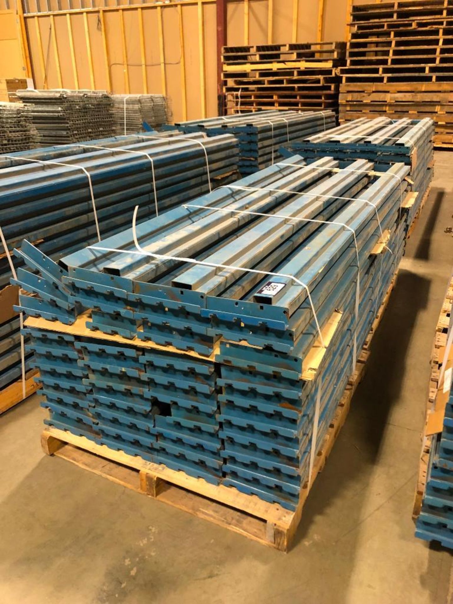 Lot of Approx. (40) 9' Pallet Racking Beams