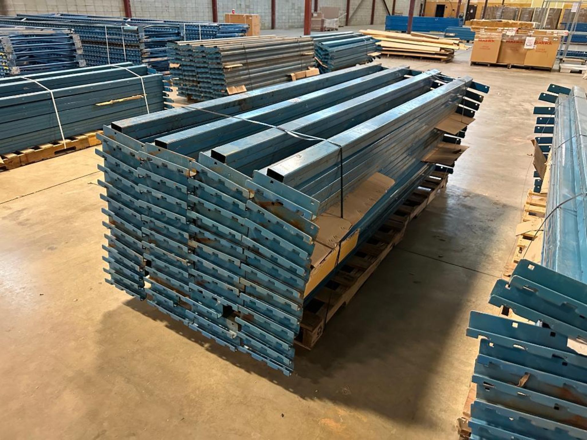 Lot of Approx. (48) 9' Pallet Racking Beams - Image 2 of 3