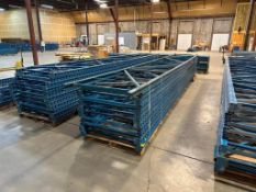 Lot of Approx. (11) 22' x 42" Pallet Racking Uprights