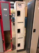 (1) 3-Door Locker Bank