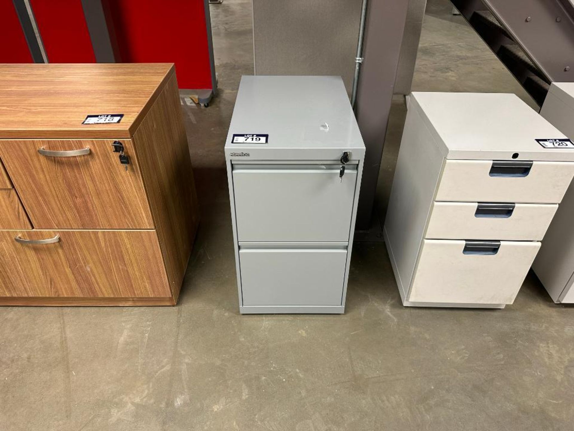 Steeline 2-Drawer Metal Filing Cabinet