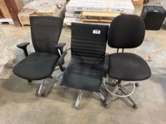 Lot of (3) Asst. Task Chairs