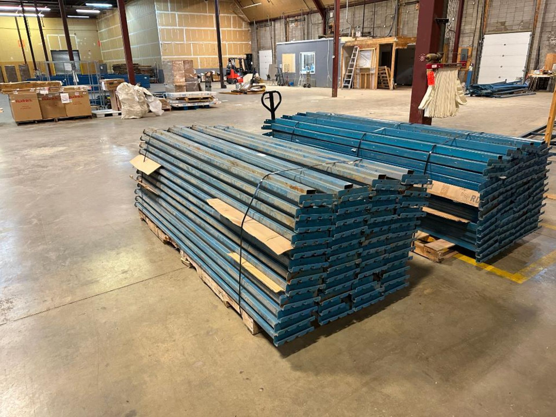 Lot of Approx. (48) 9' Pallet Racking Beams