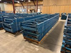 Lot of Approx. (11) 22' x 42" Pallet Racking Uprights